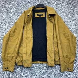 Claiborne Jacket‎ Men XXL Brown Full Zip Long Sleeve Collared Adult Outdoor 2XL